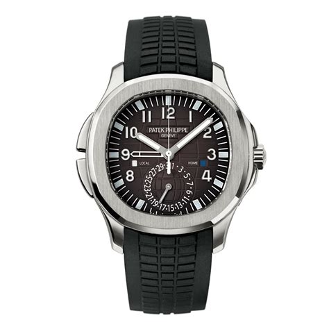 patek philippe aquanaut travel time tiffany|patek 5164a for sale.